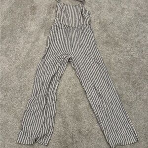 Lily Rose Monochrome Striped Jumpsuit